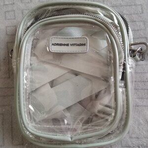 Adrienne Vittadini Clear Crossbody Purse - O/S